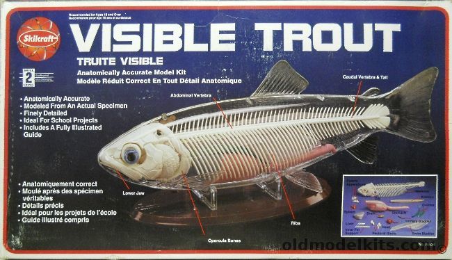 Skilcraft 1/1 Visible Trout - (Ex Renwal), 74634 plastic model kit